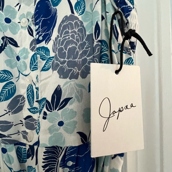 Japna floral maxi dress size medium NWT - Picture 4 of 5